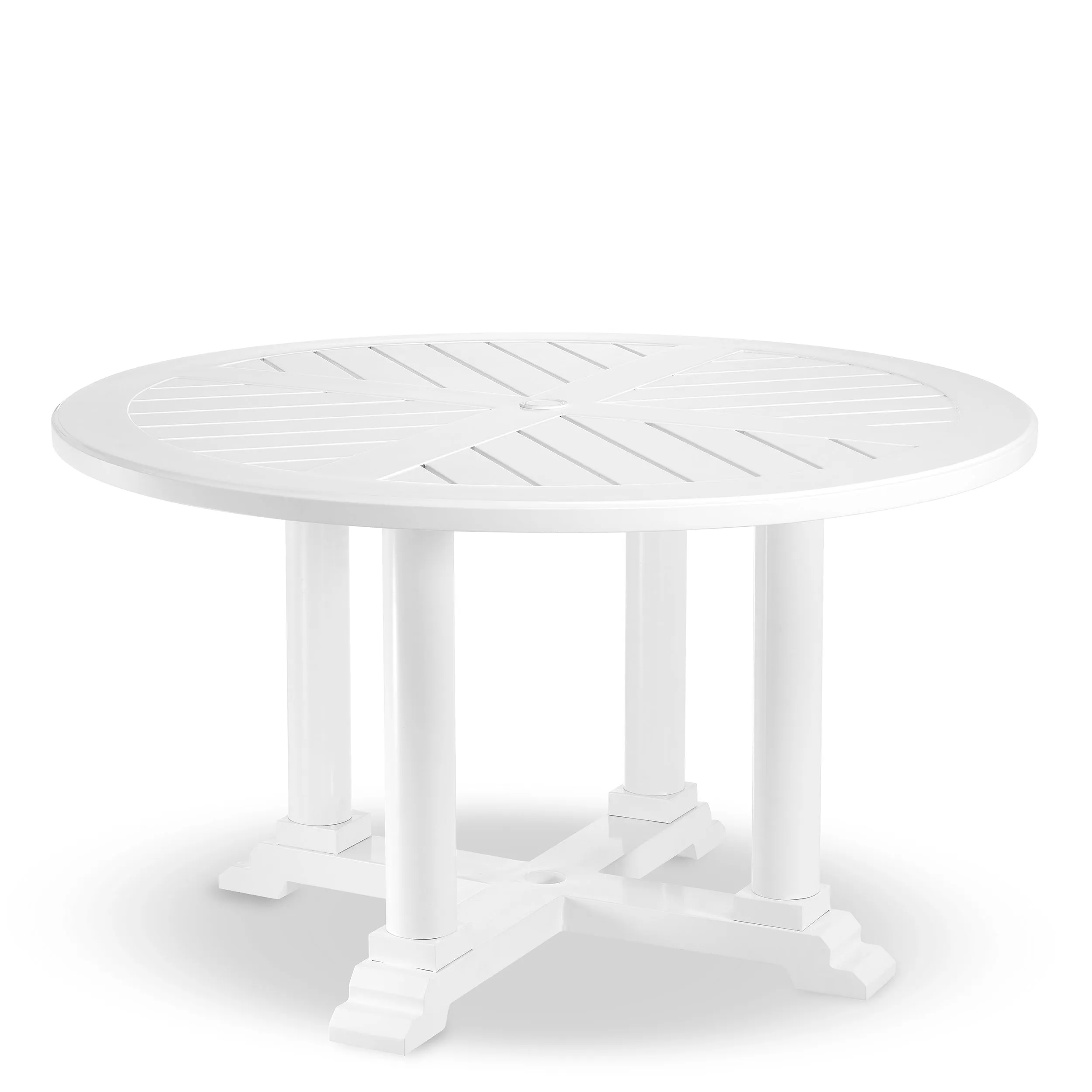 112851 - Dining Table Bell Rive S outdoor white