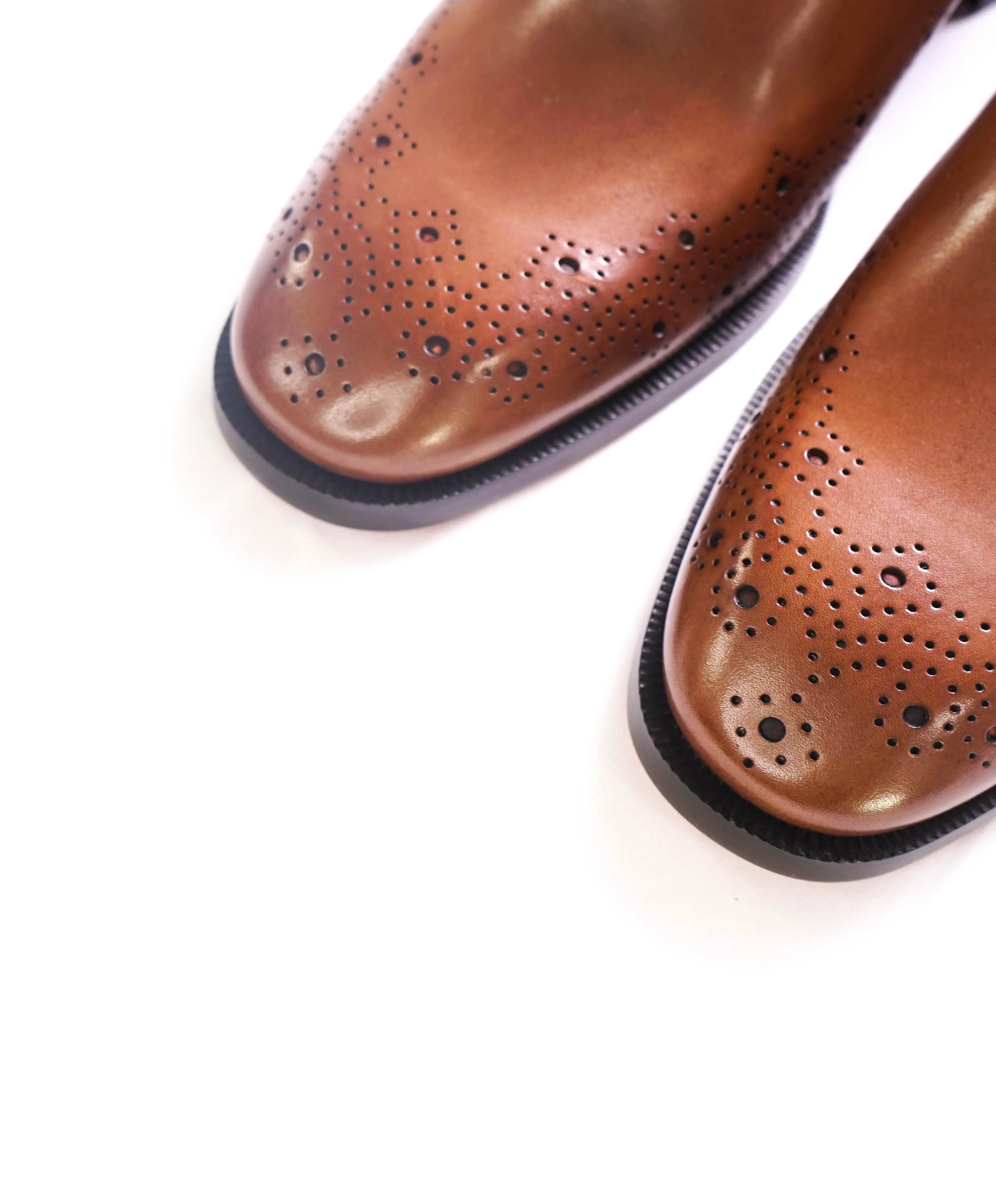 $1,200 CHRISTIAN LOUBOUTIN - *CORTEOBELLO* Brown Brogue Oxfords - 11 US (44 EU)