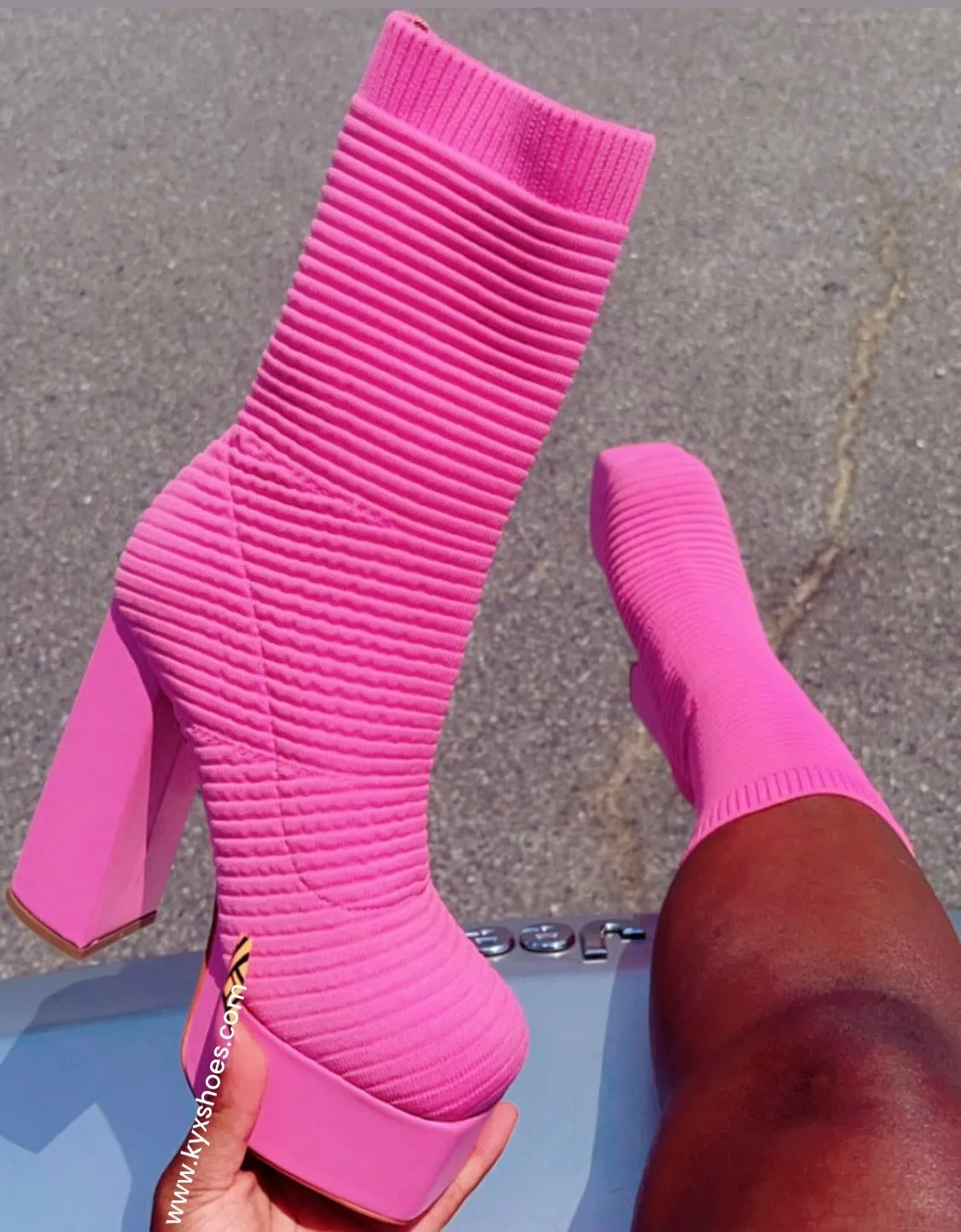 $25 SALE - Single Stack Cherry On Top Pink