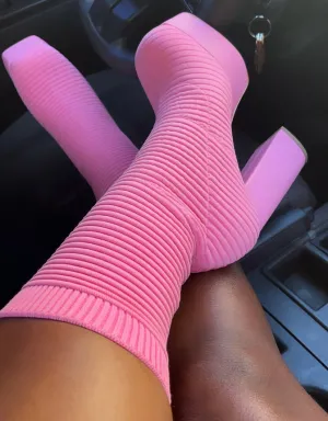 $25 SALE - Single Stack Cherry On Top Pink