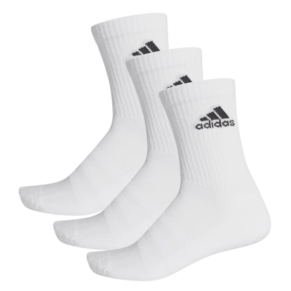 adidas 3pk Cushioned Crew Socks
