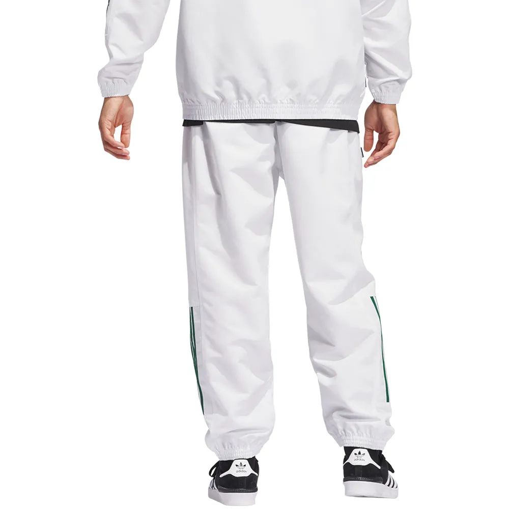 Adidas Gatsele Track Pants Crystal White/Dark Green