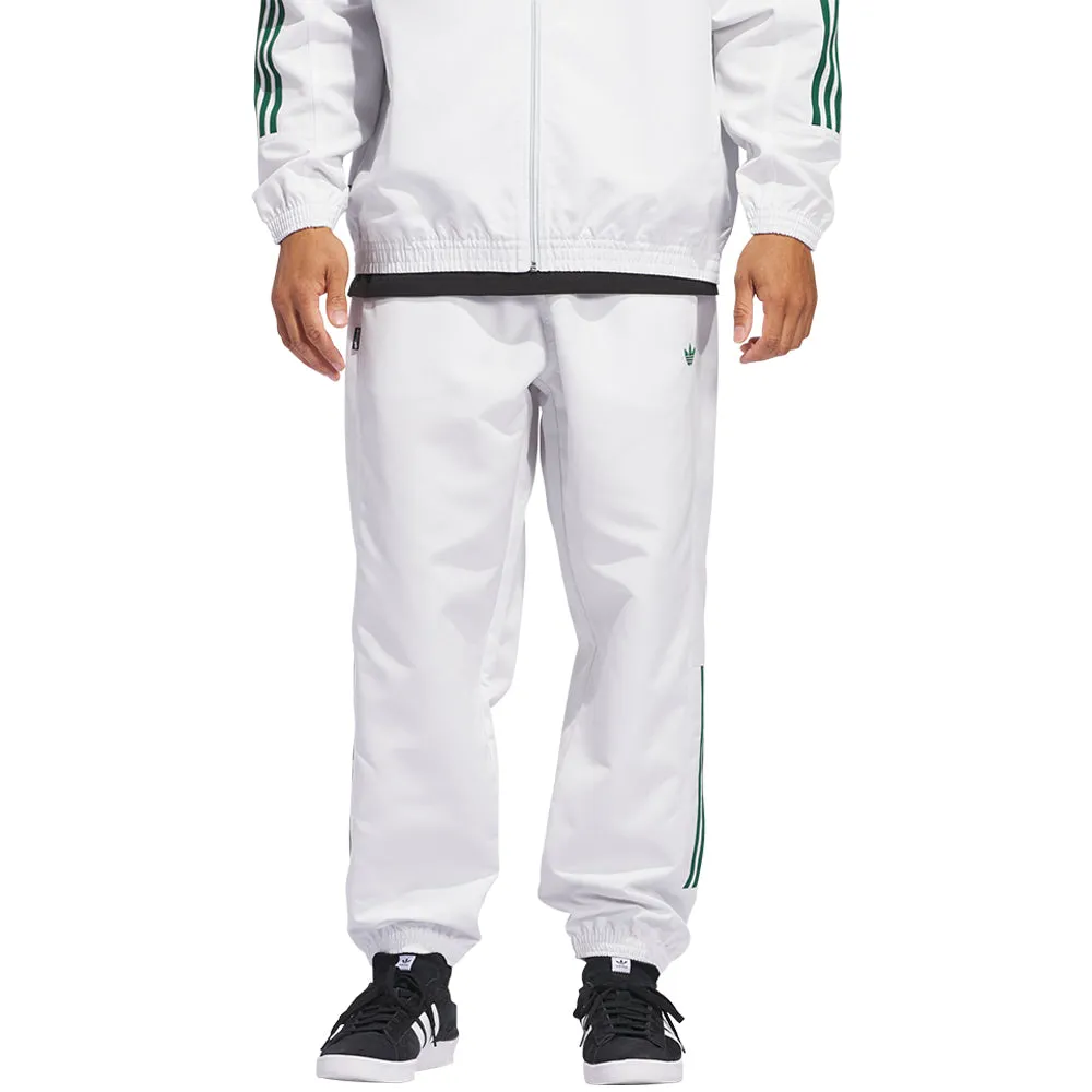 Adidas Gatsele Track Pants Crystal White/Dark Green