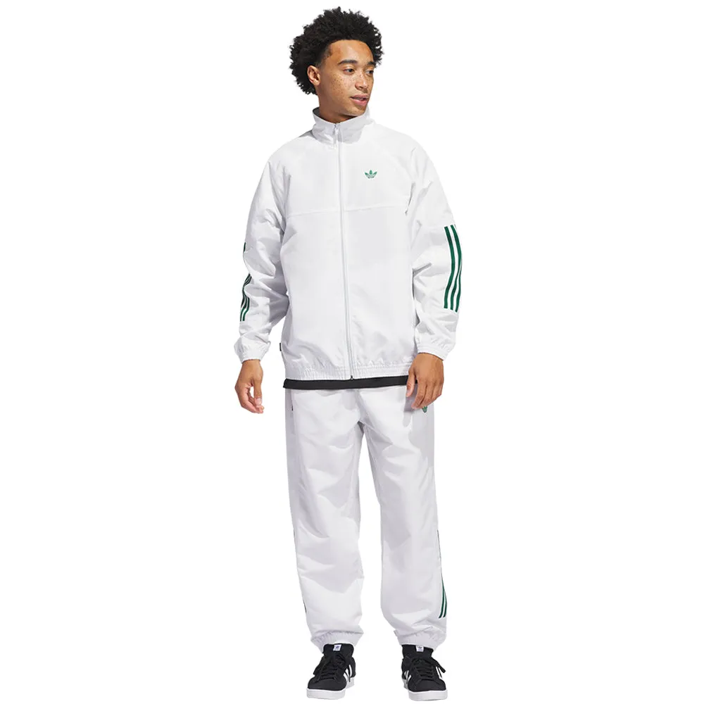 Adidas Gatsele Track Pants Crystal White/Dark Green