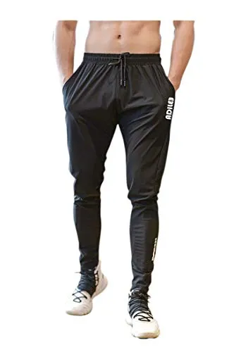 ADILEE Men's Regular Fit Track pants(trackpants black/large_Black_Large)