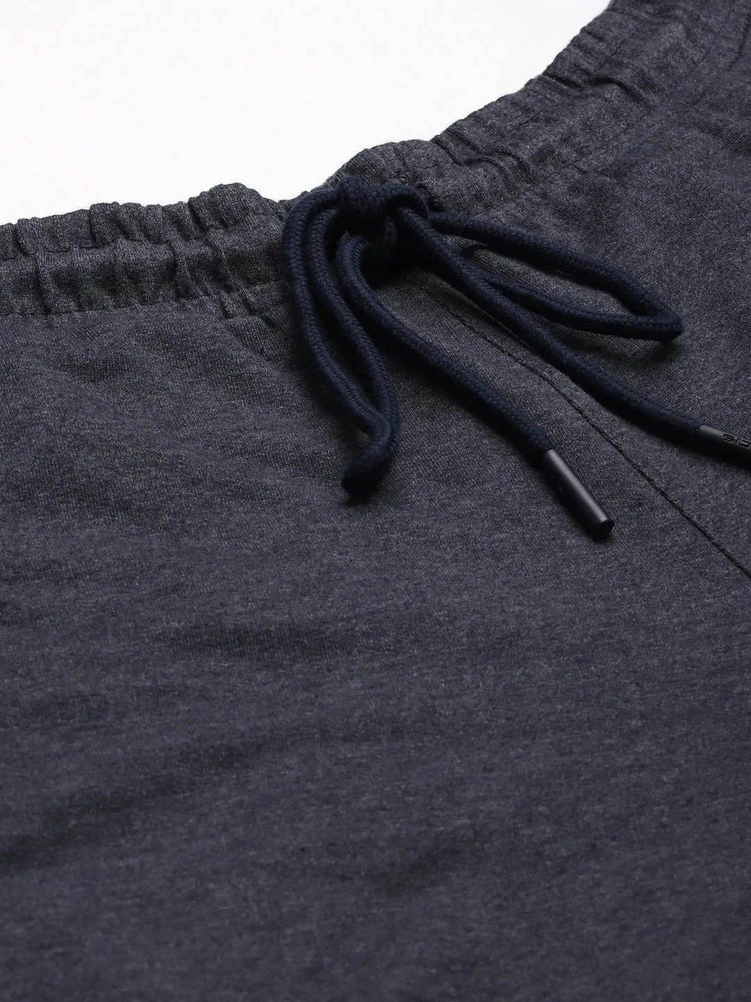 Alcis Men Navy Blue Solid Track Pants