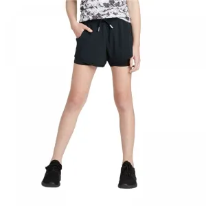 All In Motion Girls Double Layer Running Shorts