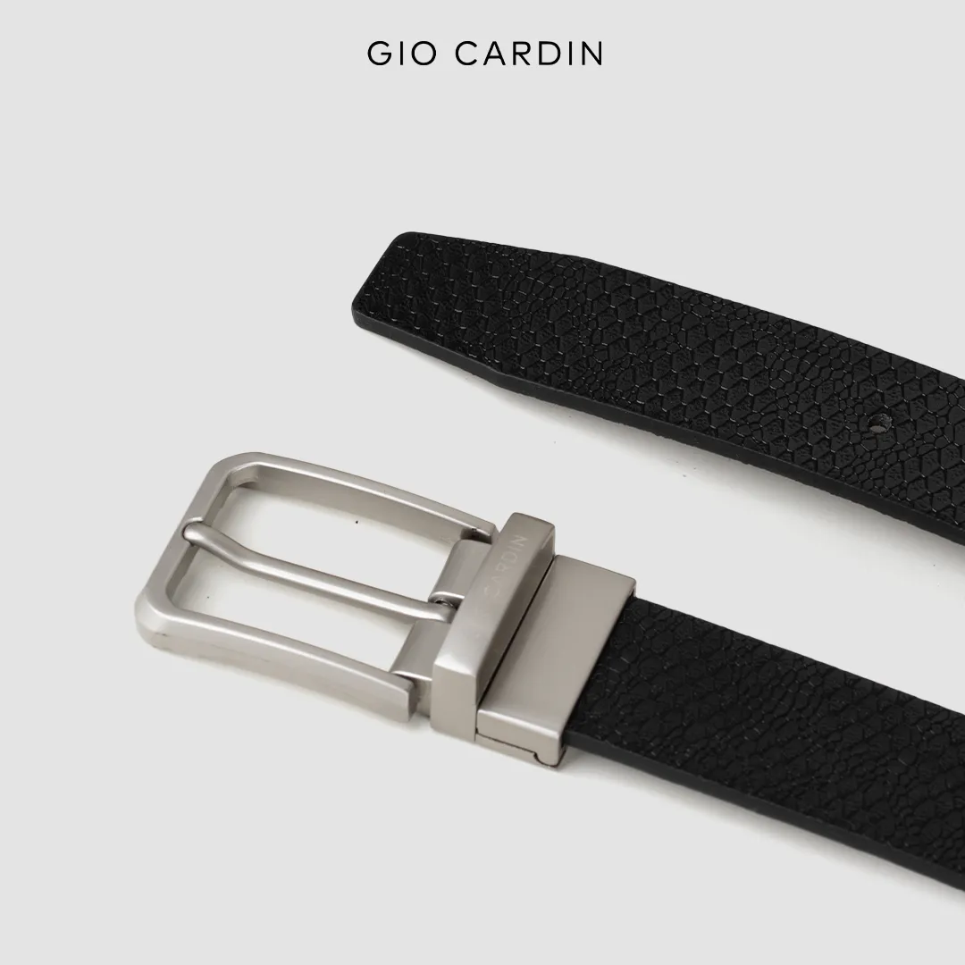 ALMAN | REVERSIBLE BELT | BLACK / COFFEE