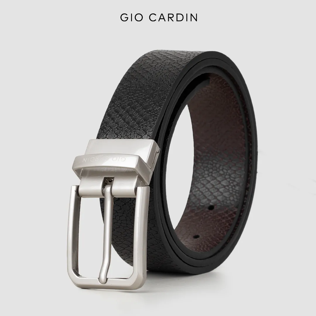 ALMAN | REVERSIBLE BELT | BLACK / COFFEE