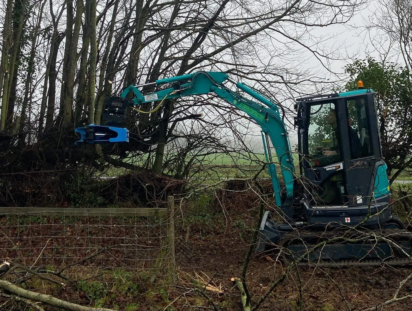 Alpha 200 Excavator Tree Shear - 1.5-5 Tonne