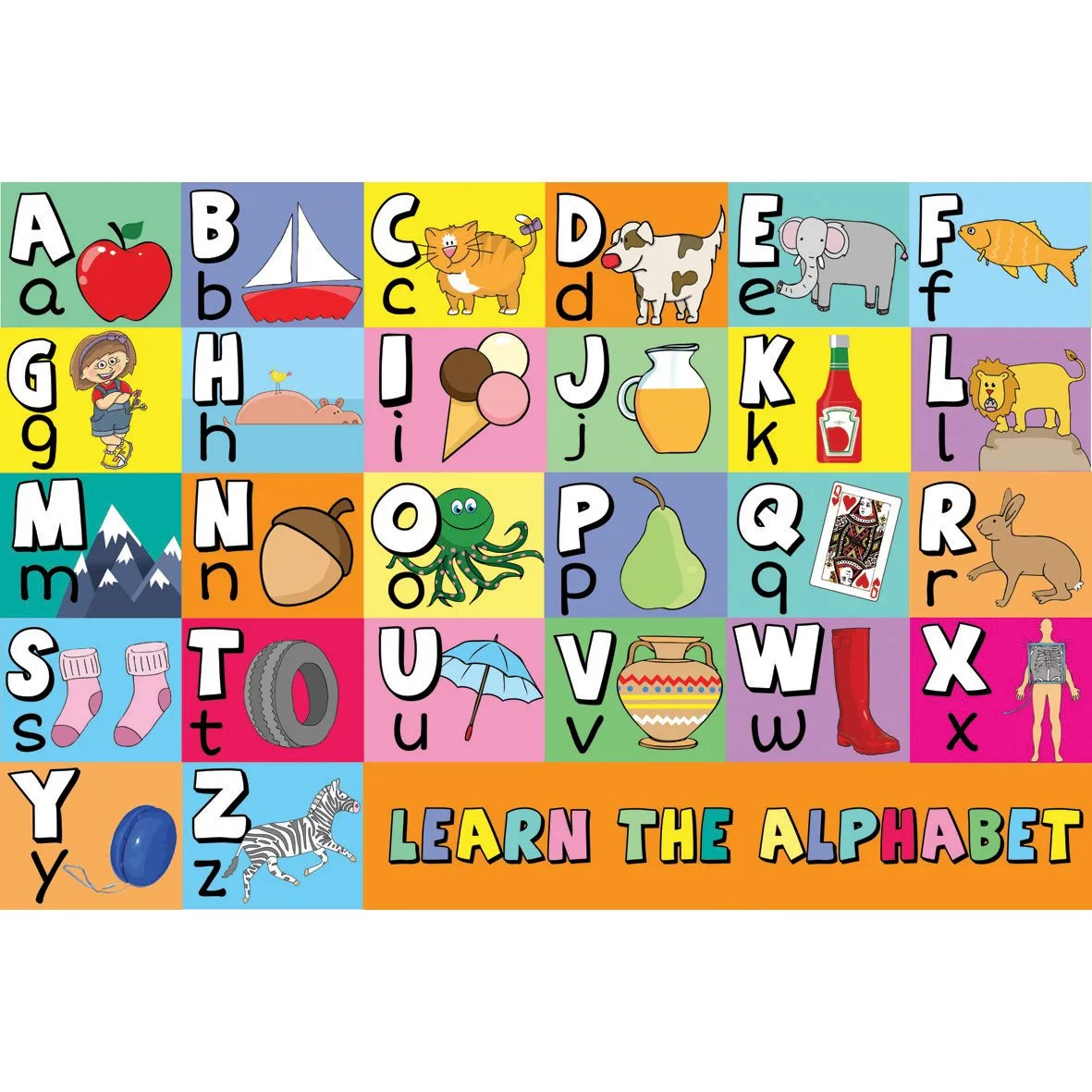 Alphabet A-Z Sign