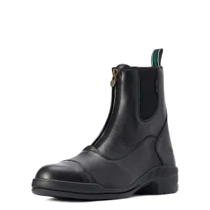 Ariat Mens Heritage IV Zip Steel Toe Boots Black