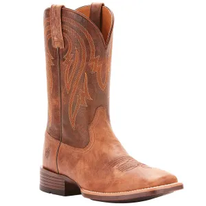 ARIAT MEN'S PLANO WESTERN BOOT - BROWN