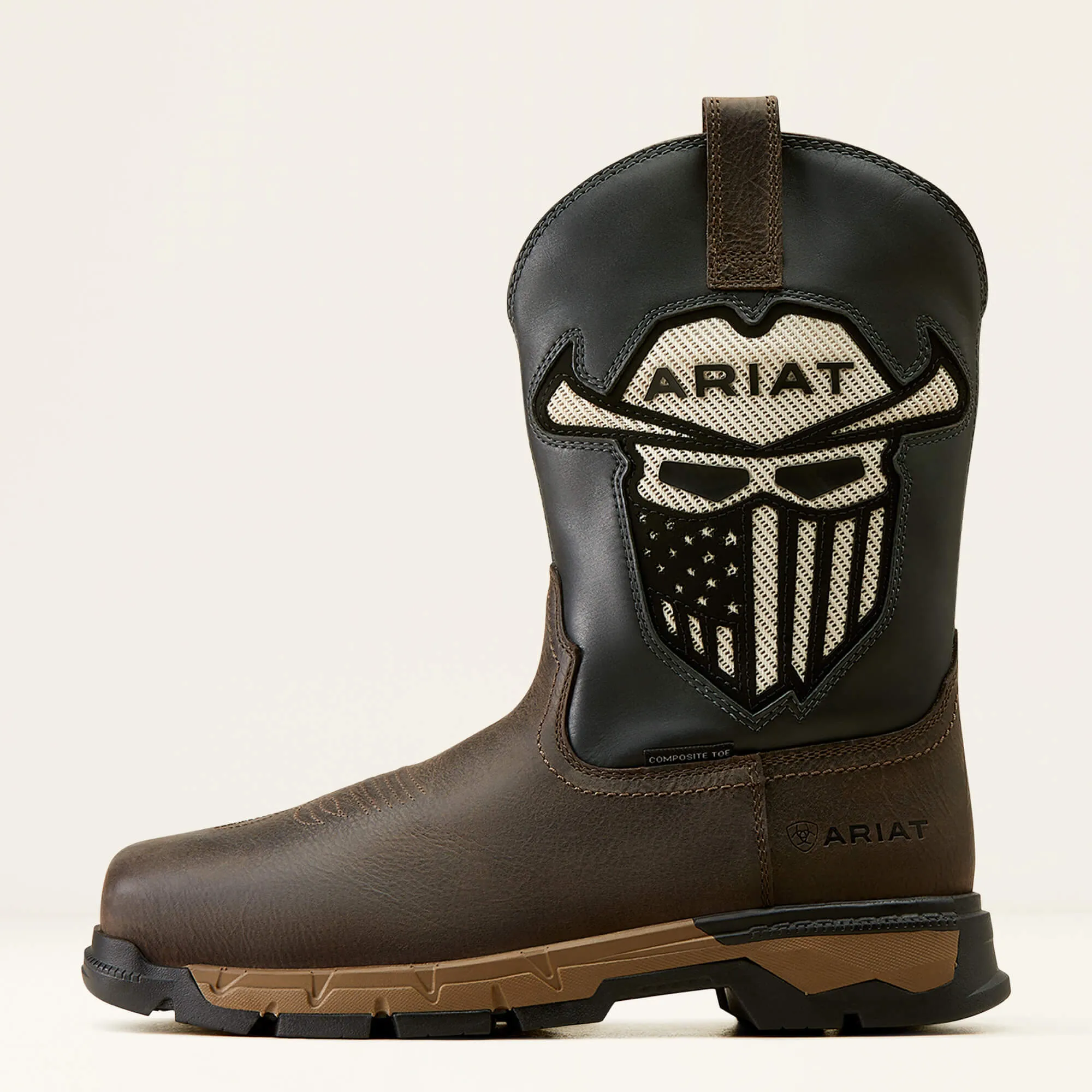 Ariat Men's Rebar Flex VentTEK 10" Comp Toe Western Work Boot- 10040432
