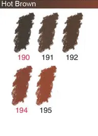 ARTISTS Soft Pastels - Sennelier - PASTEL L'ECU - SINGLE -	195	-	Hot Brown 195