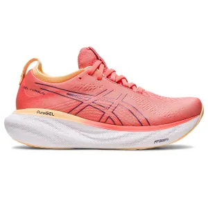 Asics Gel-Nimbus 25 (Womens) - Papaya/Dusty Purple