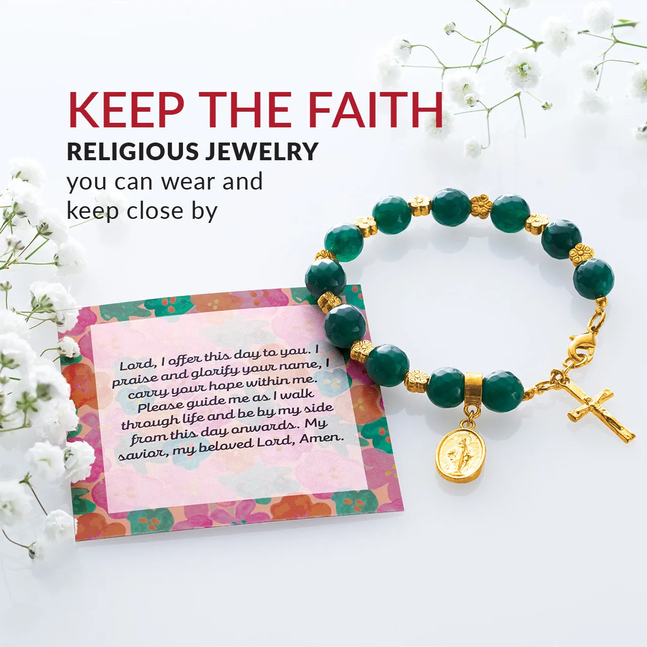 Avon GLORY ROSARY BRACELET