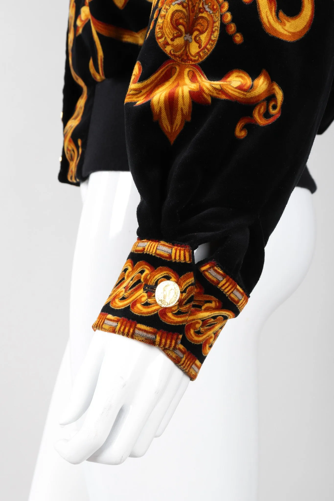 Baroque Velvet Bomber