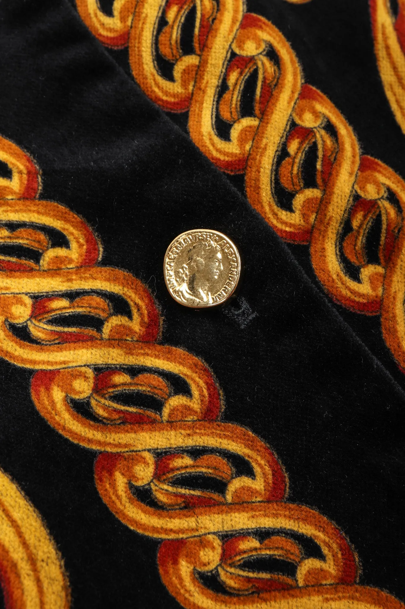 Baroque Velvet Bomber