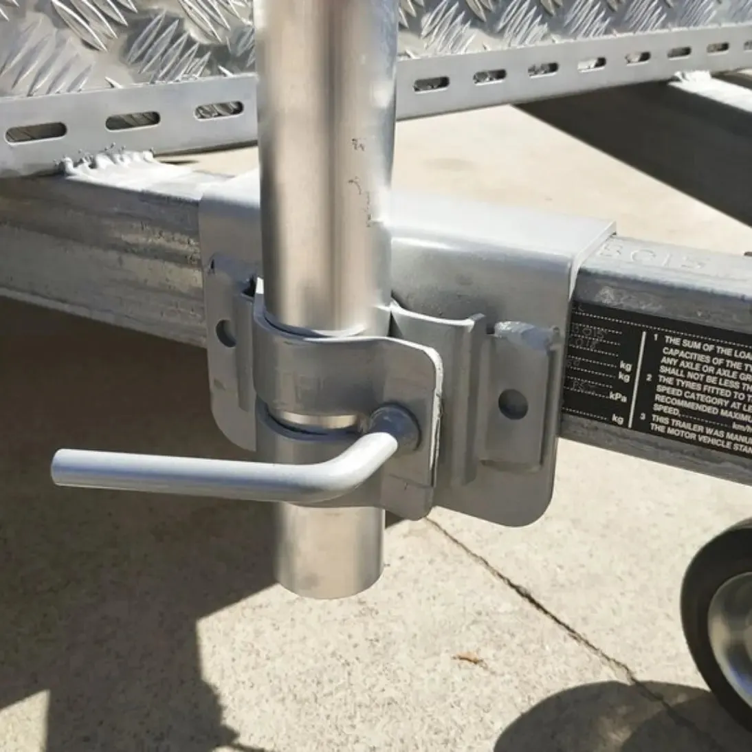 BBQArm Universal Drawbar Mount - no drilling required
