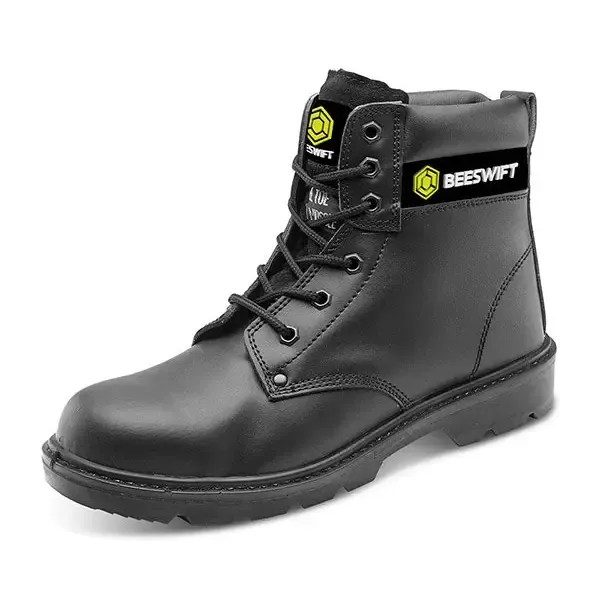 Beeswift Dual Density 6 Inch Safety Boot Steel Toe and Midsole S3 Sizes 6-13 - Ctf20