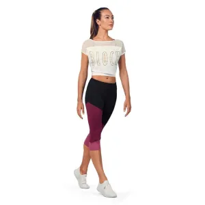 Bloch FT5206 Logo Mesh Crop Top - Adult