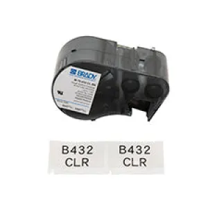 BMP51 BMP53 Clear Polyester High Adhesion Circuit Board and Panel Labels| Buy online
