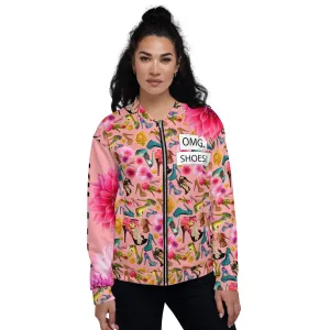 Bomber Jacket 'I close deals in heels'