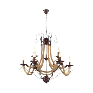 Bright Star Lighting Chandelier CH475/9 Brown