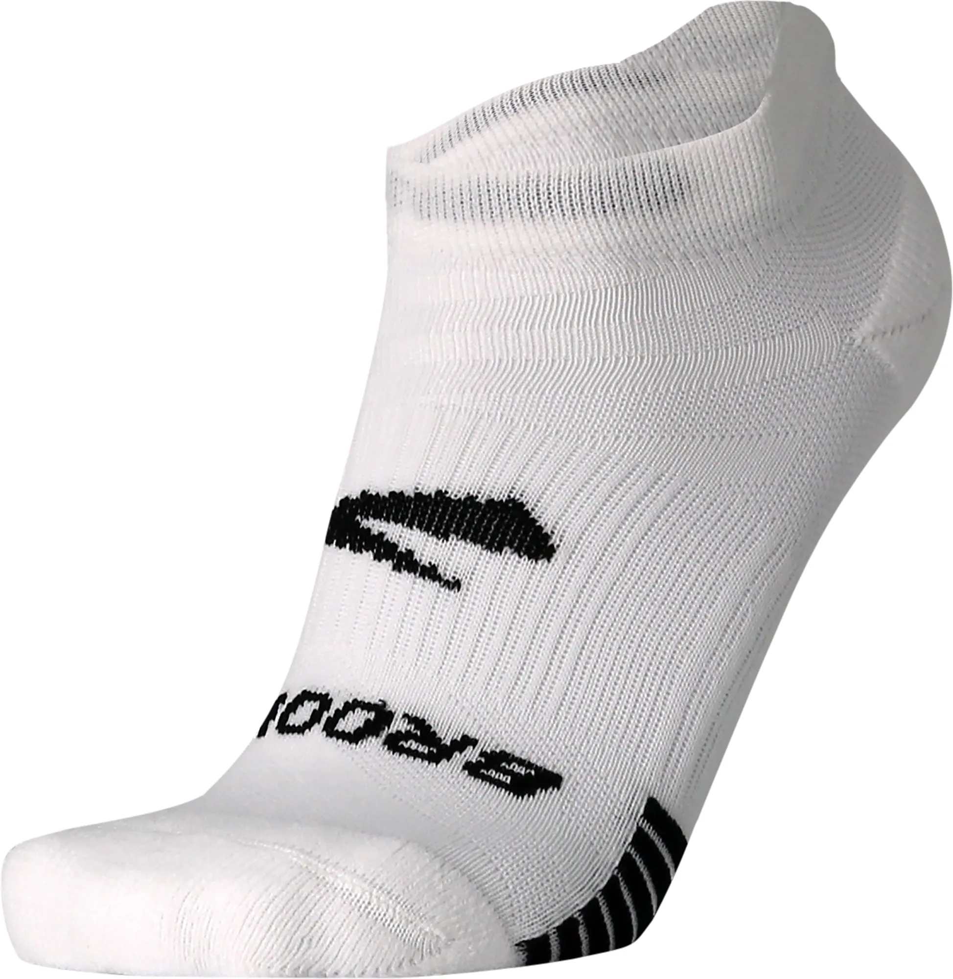Brooks Ghost Lite No Show (2 Pack) Running Socks - White