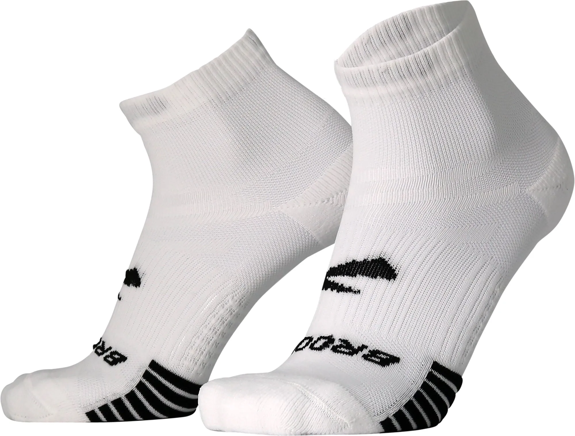 Brooks Ghost Lite Quarter (2 Pack) Running Socks - White