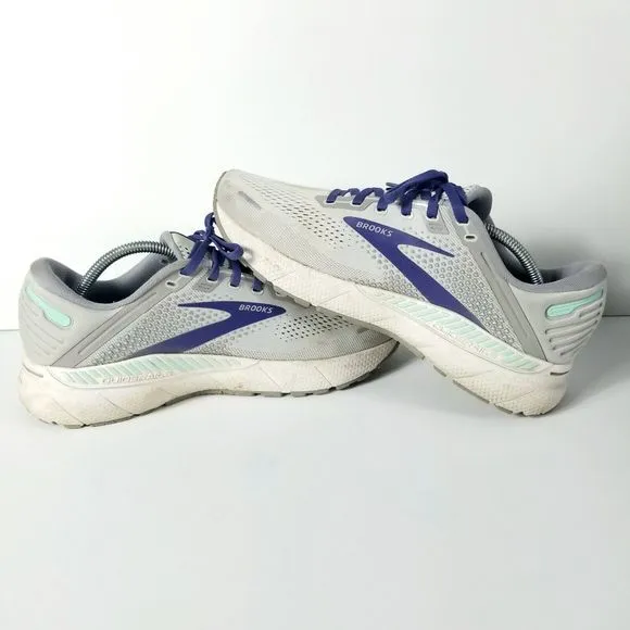Brooks Men's Adrenaline GTS 22 1203531B045 Gray Running Shoes Sneakers Size 11