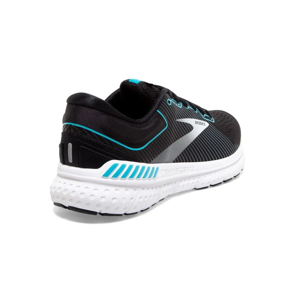 Brooks Transcend 7 (Women's) - Black/Ebony/Blue Bird