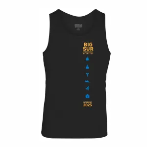 BSIM Men's Tech Running Tank - Black - 2023 In Training