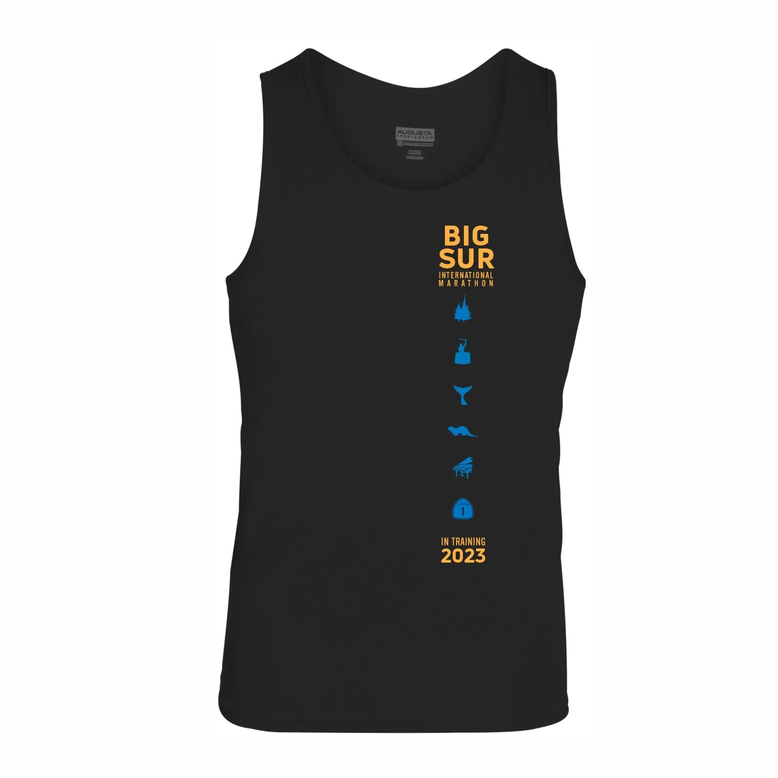 BSIM Men's Tech Running Tank - Black - 2023 In Training