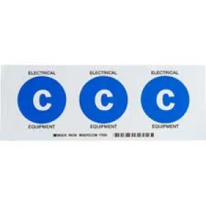 C: ELECTRICAL EQUIPMENT Labels