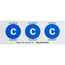 C: ELECTRICAL EQUIPMENT Labels