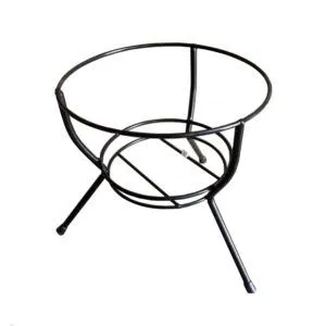 Camal No.108A Black Flower Stand (14.5W x 13.5H)