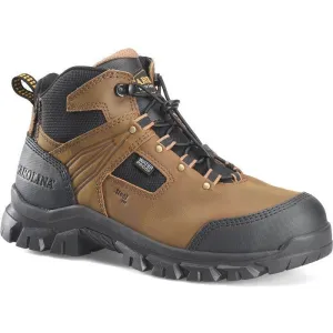 Carolina Men's Gruntz 5" EZ ON Steel Toe Waterproof Hiker Work Boot -Brown- CA3596