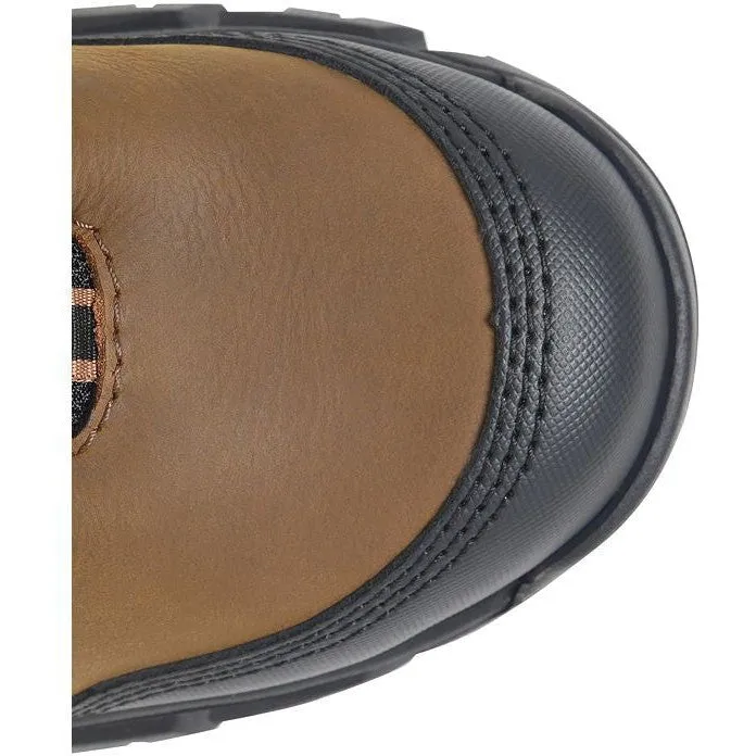 Carolina Men's Gruntz 5" EZ ON Steel Toe Waterproof Hiker Work Boot -Brown- CA3596