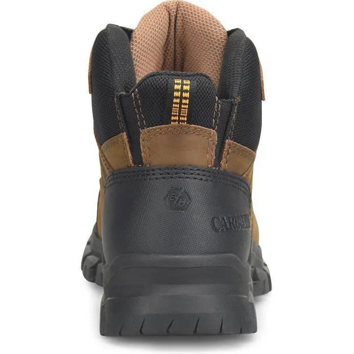 Carolina Men's Gruntz 5" EZ ON Steel Toe Waterproof Hiker Work Boot -Brown- CA3596