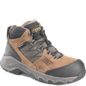 Carolina Men's Ironhide Comp Toe Waterproof Slip Resist Hiker Work Boot -Tan- CA5553