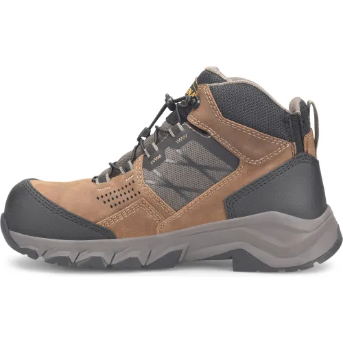 Carolina Men's Ironhide Comp Toe Waterproof Slip Resist Hiker Work Boot -Tan- CA5553