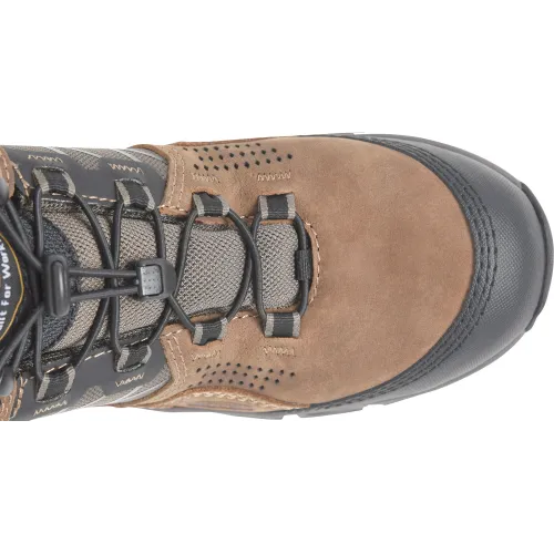 Carolina Men's Ironhide Comp Toe Waterproof Slip Resist Hiker Work Boot -Tan- CA5553