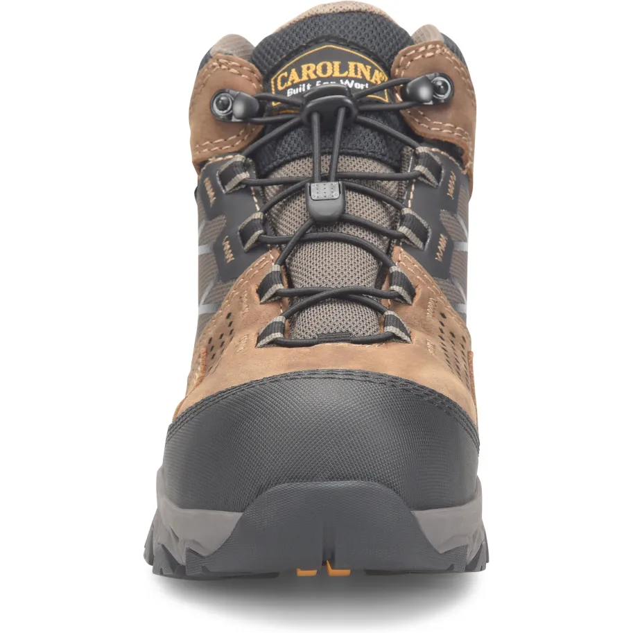 Carolina Men's Ironhide Comp Toe Waterproof Slip Resist Hiker Work Boot -Tan- CA5553