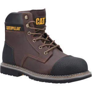 Caterpillar Powerplant S3 Wide-Fit Scuff Guard Safety Boot | Steel Toe Cap
