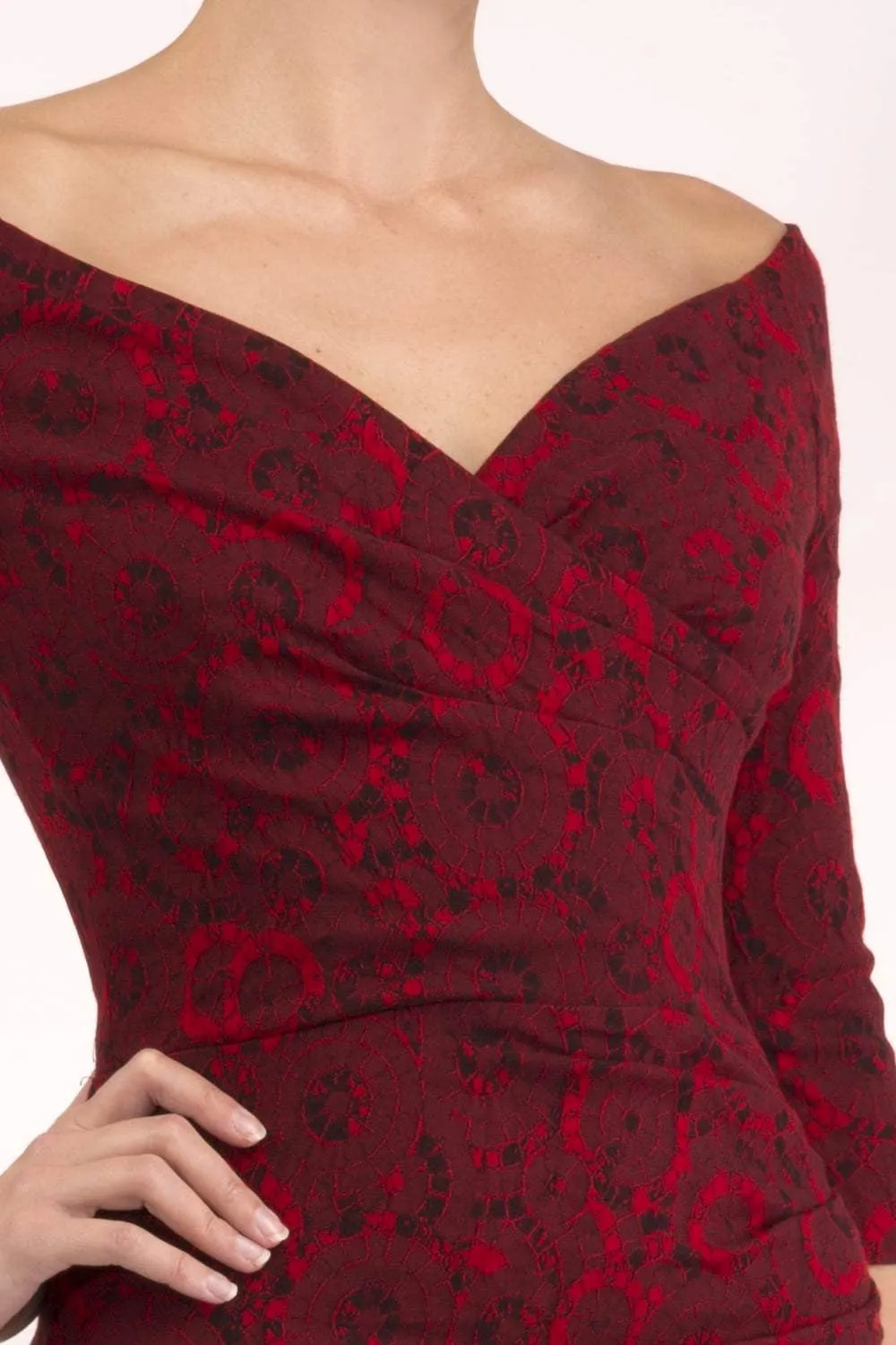 Catherine Jacquard Dress