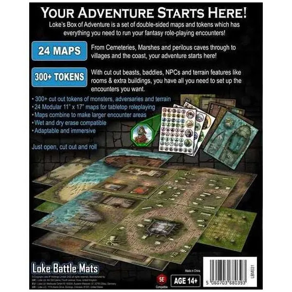 Coast of Dread. Box of Adventure 2