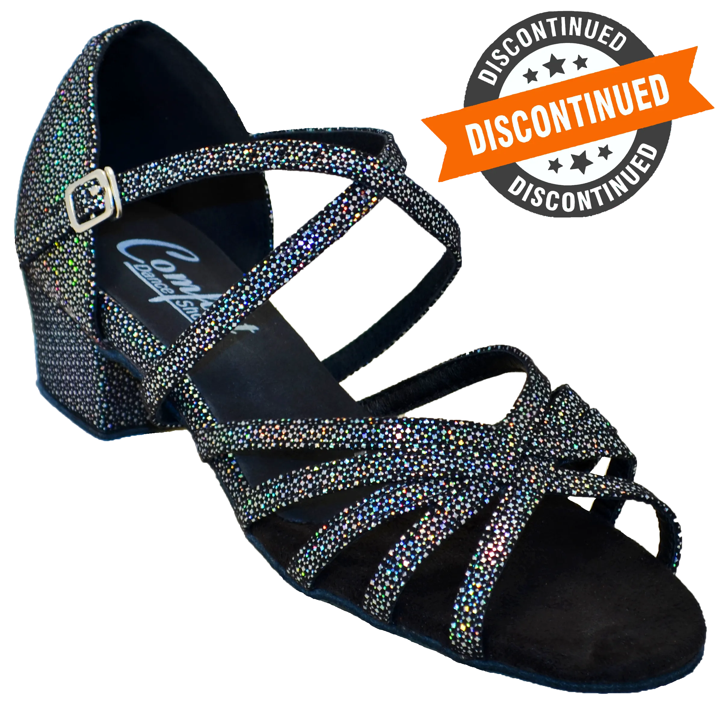 Comfort Strappy - Black Dot