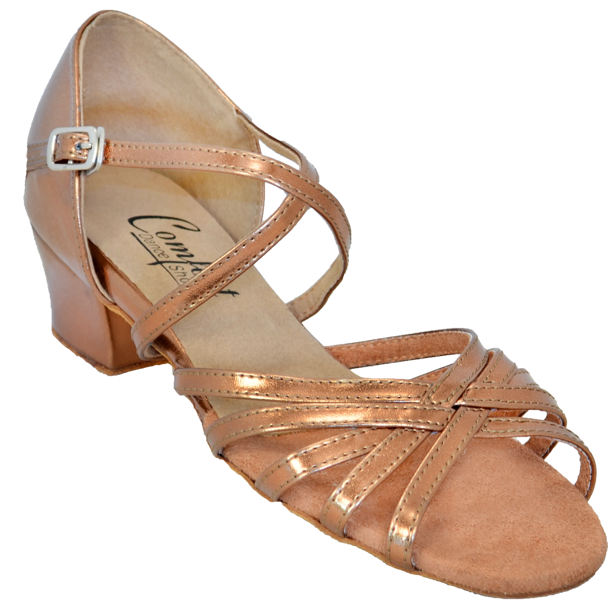 Comfort Strappy - Copper Leather